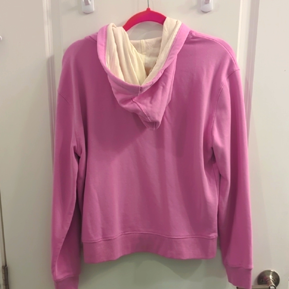 "Champion" Women's French Terry Full Zip Hoodie, Left Chest Script Size ( L ) - Picture 4 of 10